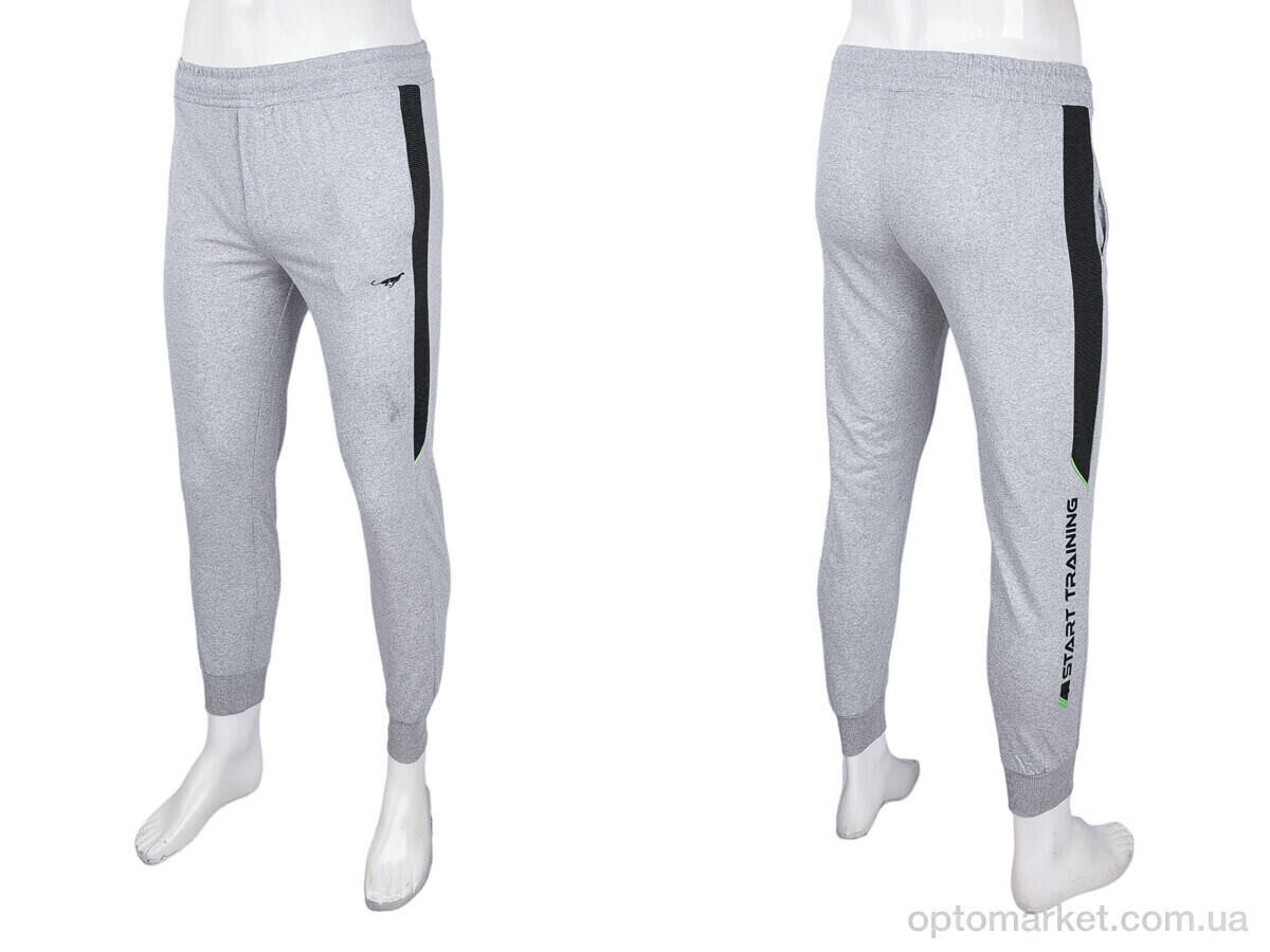 Купить Спортивні штаны чоловічі 0859 l.grey Cita сірий, фото 3