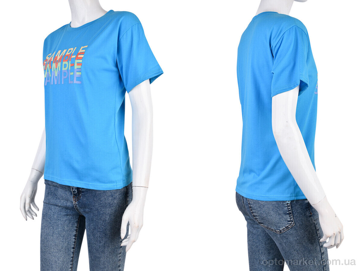 Купить Футболка жіночі 08789-11 blue Geen синій, фото 3