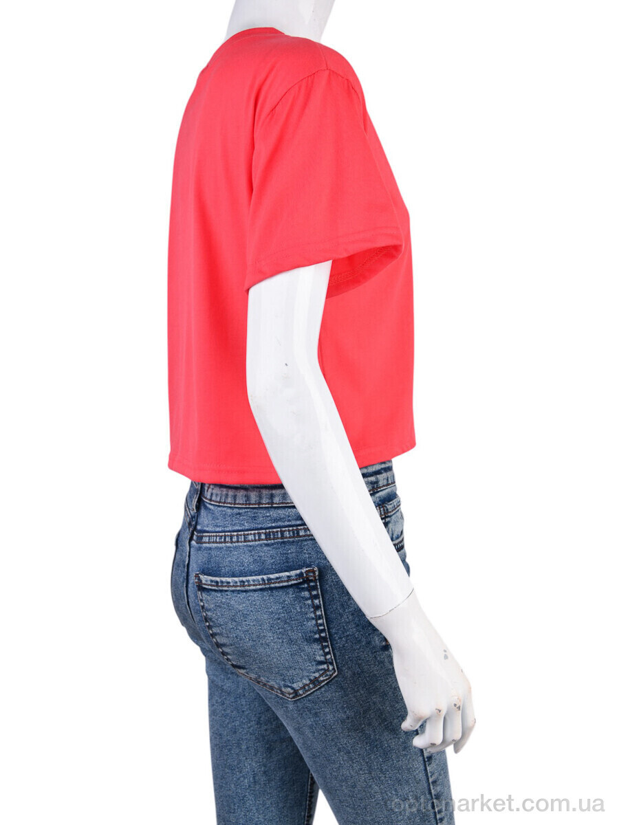 Купить Футболка жіночі 08789-15 pink Geen рожевий, фото 2