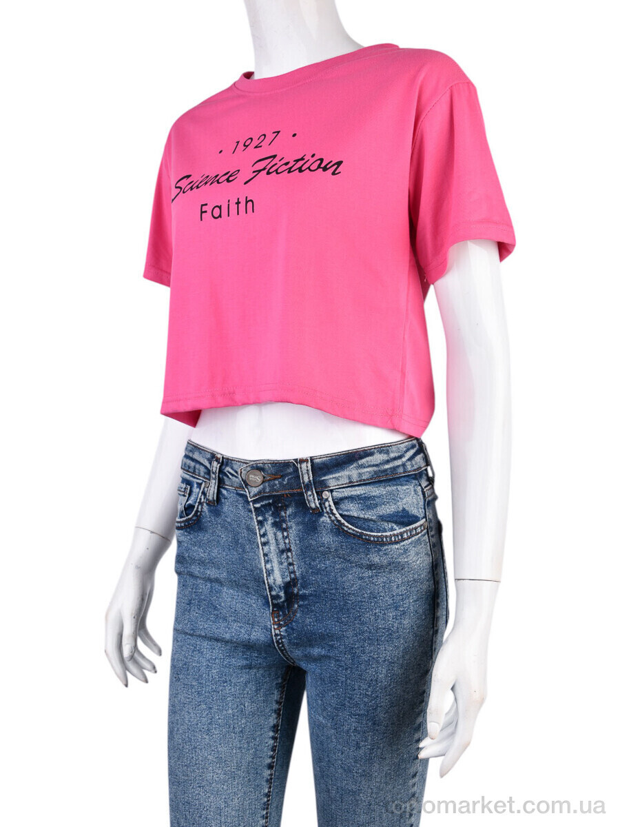 Купить Футболка жіночі 08789-16-2 pink Geen рожевий, фото 1