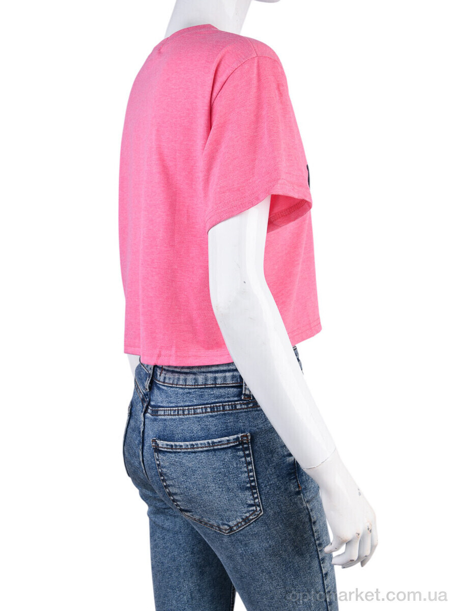 Купить Футболка жіночі 08789-16-3 pink Geen рожевий, фото 2