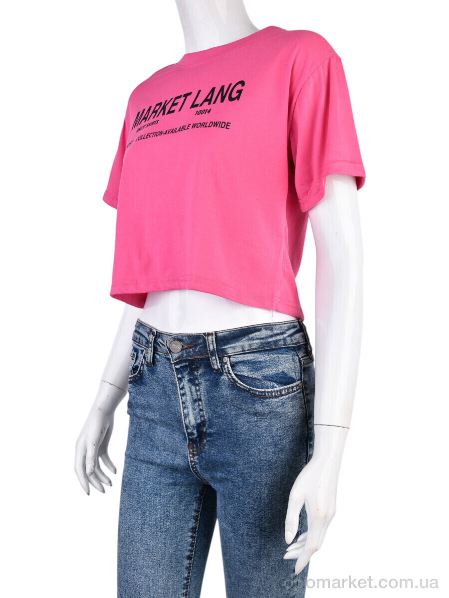 Купить Футболка жіночі 08789-16 pink Geen рожевий, фото 1