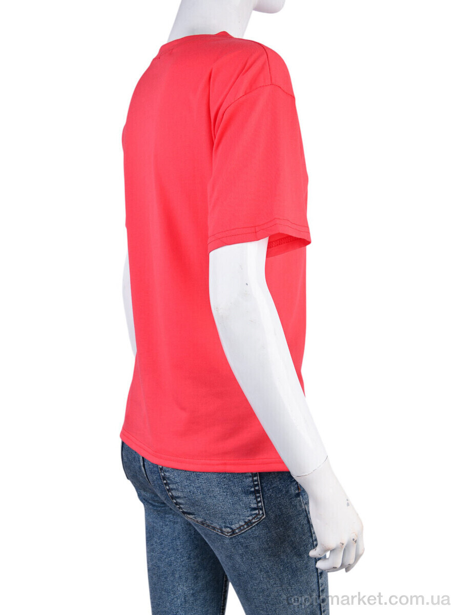 Купить Футболка жіночі 08789-2 pink Geen рожевий, фото 2