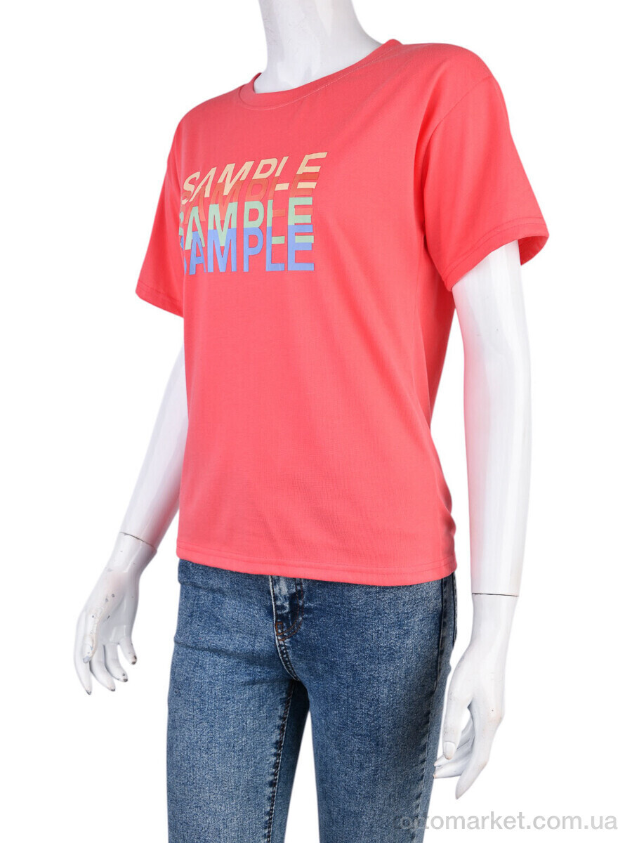 Купить Футболка жіночі 08789-4-3 pink Geen рожевий, фото 1