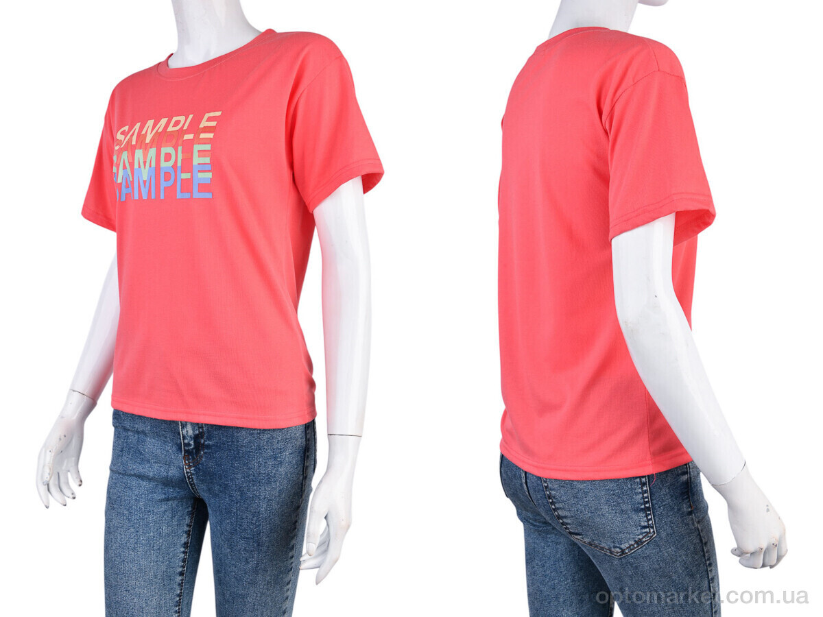 Купить Футболка жіночі 08789-4-3 pink Geen рожевий, фото 3