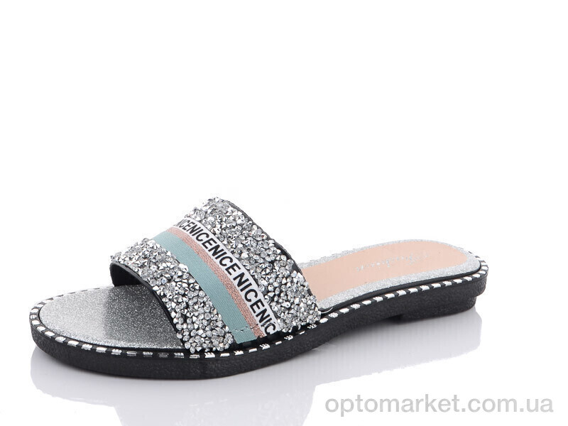 Купить Шльопанці жіночі 09-3 RGP срібний, фото 1