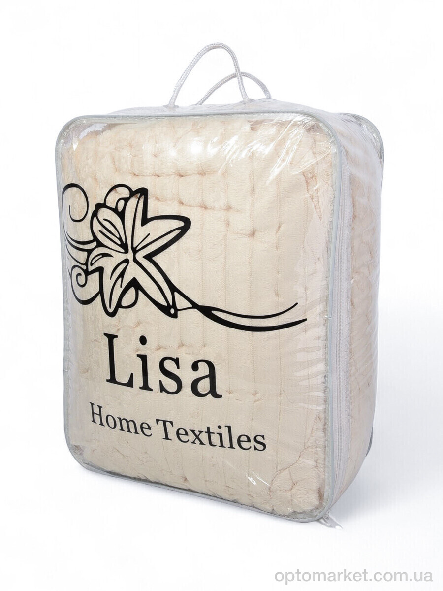 Купить Постільна білизна унісекс 09054 l.beige (200x230) Lisa бежевий, фото 2