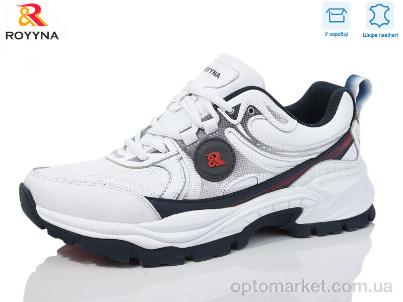 Купить Кросівки чоловічі 093KВ-43 Royyna білий, фото 1