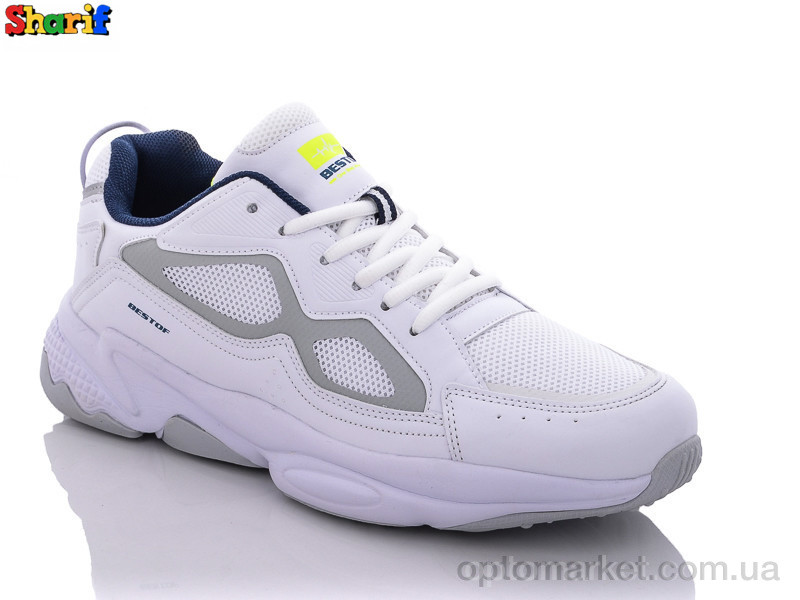 Купить Кросівки чоловічі 094-3 Bestof білий, фото 1