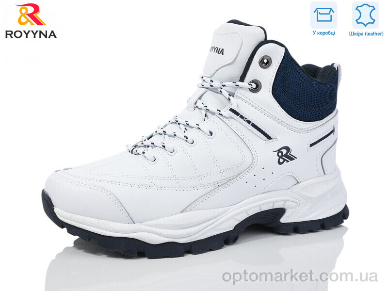 Купить Черевики чоловічі 095A-6 Royyna білий, фото 1