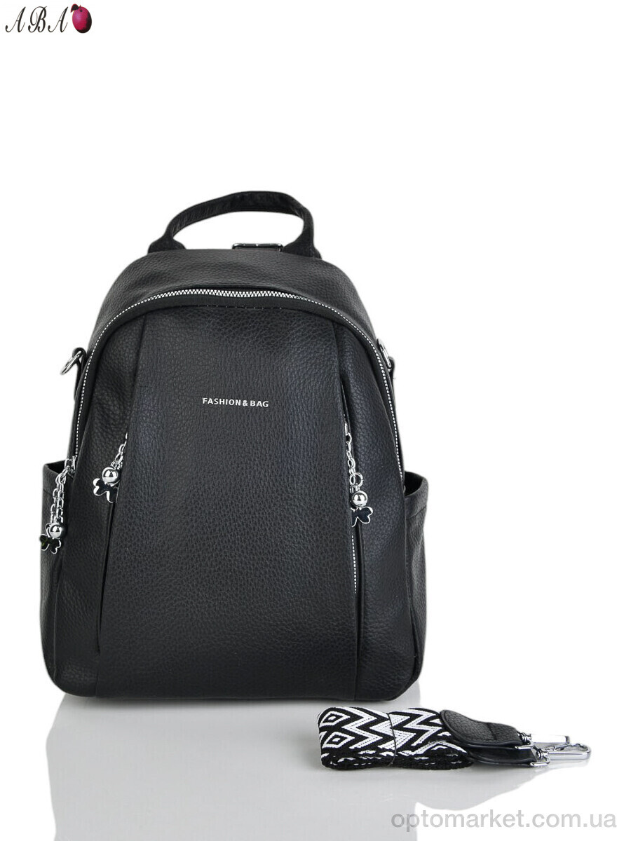 Купить Рюкзак женский 0976 black Lemon grass чорний, фото 1