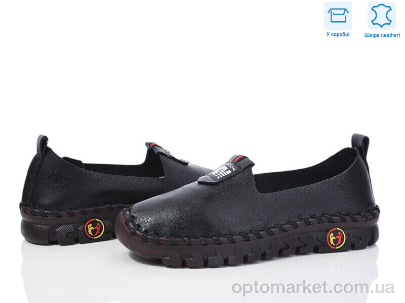 Купить Туфлі жіночі 0T12-1 Vika чорний, фото 1