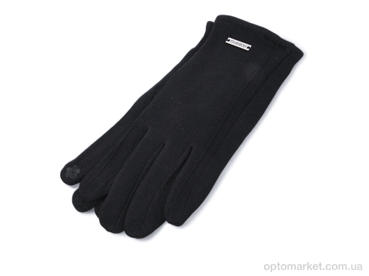 Купить Рукавички жіночі 1-006 black Anjela чорний, фото 1