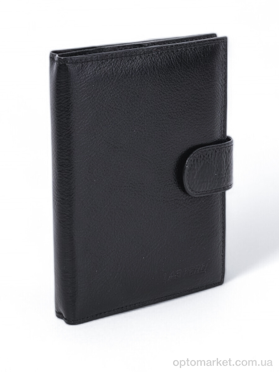 Купить Візитниця чоловіча 1-1107 black Las Fero чорний, фото 1