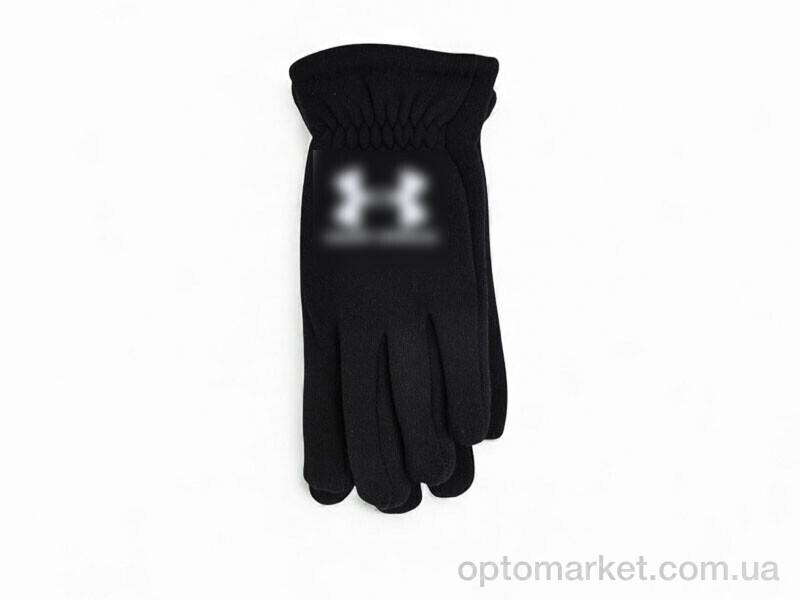 Купить Рукавички унісекс 1-172 UA black Anjela чорний, фото 1