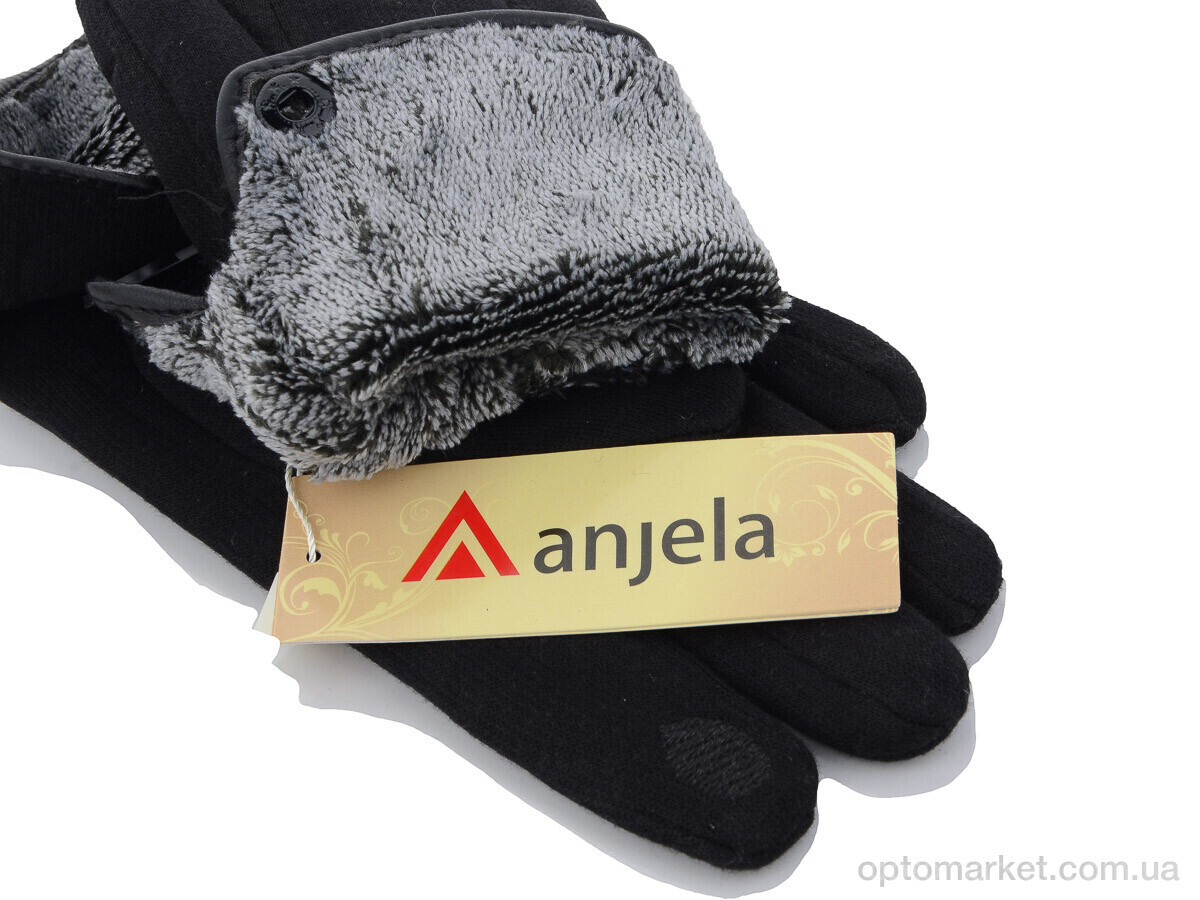 Купить Рукавички дитячі 1-172 Anjela чорний, фото 2
