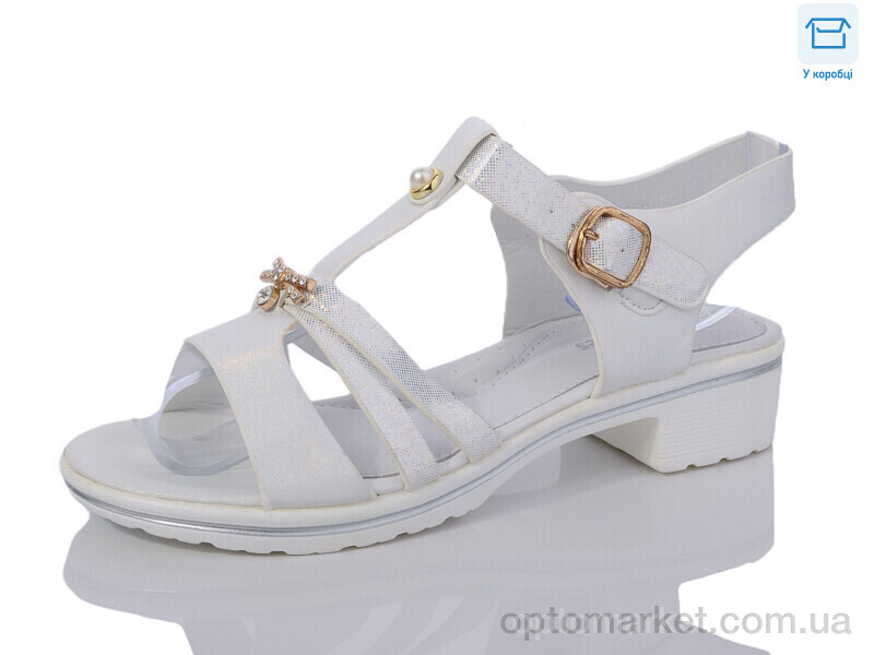 Купить Босоніжки дитячі 1-6660 white Lilin shoes білий, фото 1