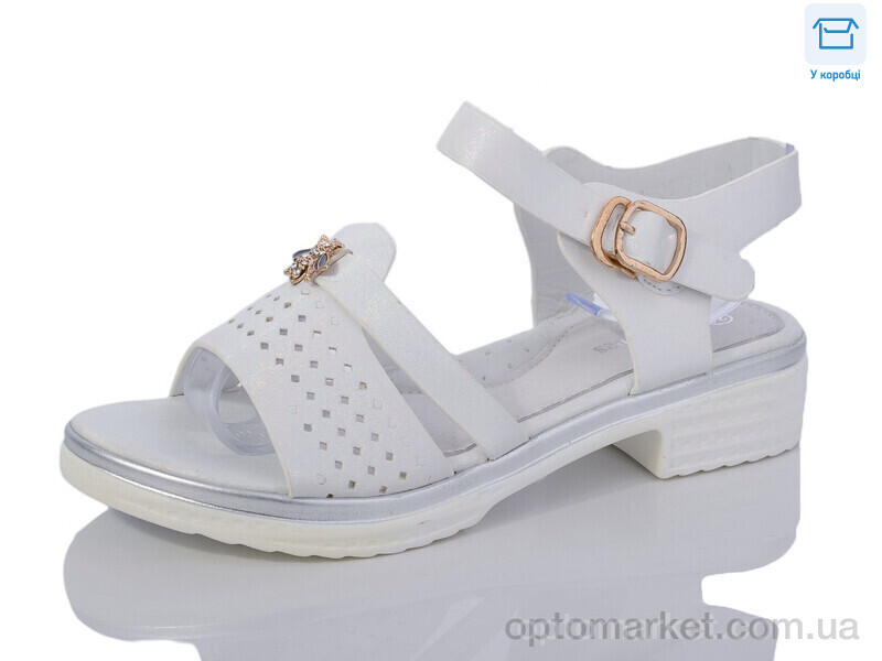 Купить Босоніжки дитячі 1-9560 white Lilin shoes білий, фото 1