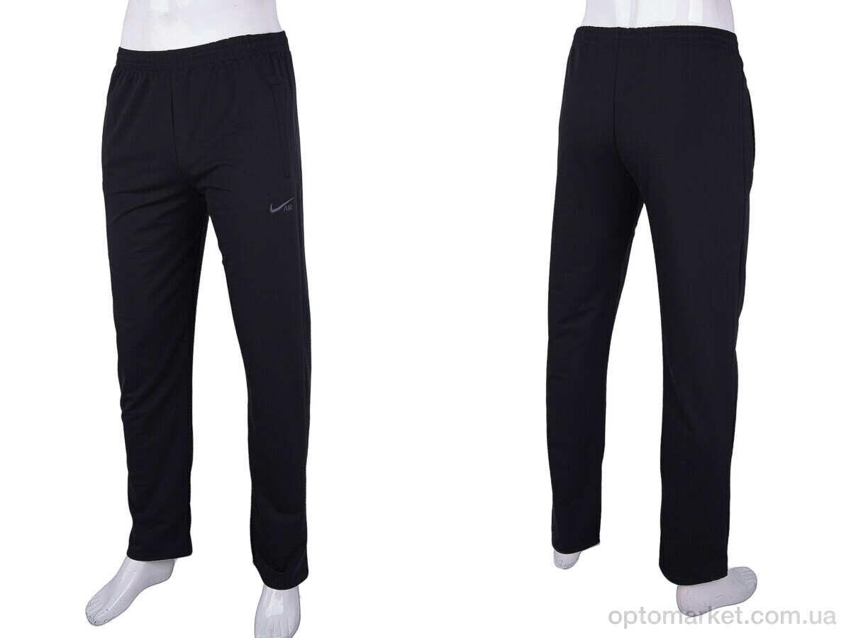 Купить Спортивні штаны чоловічі 1 black N.ke чорний, фото 4