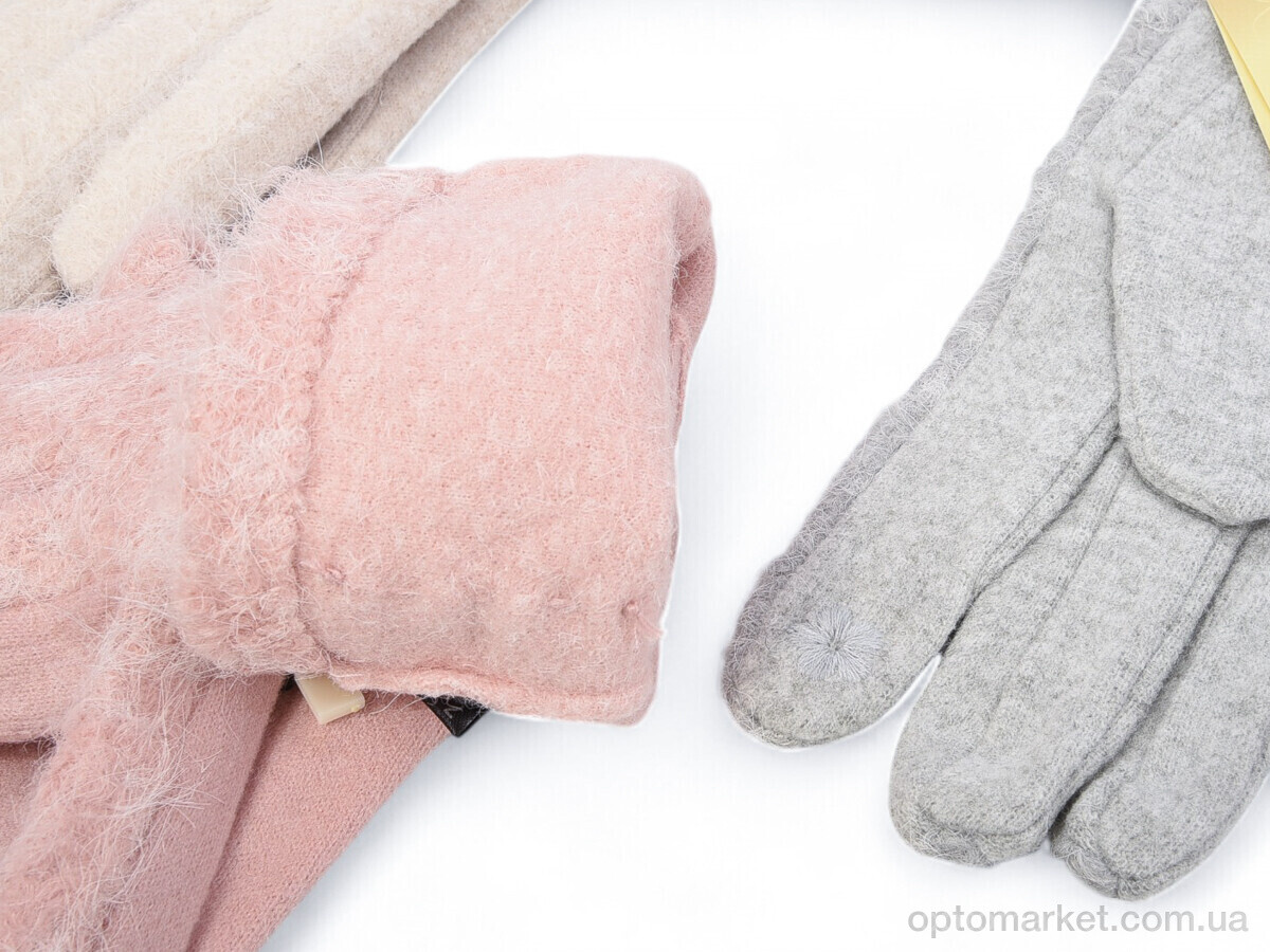 Купить Рукавички жіночі 10-4 сенсор mix Rubi мікс, фото 2