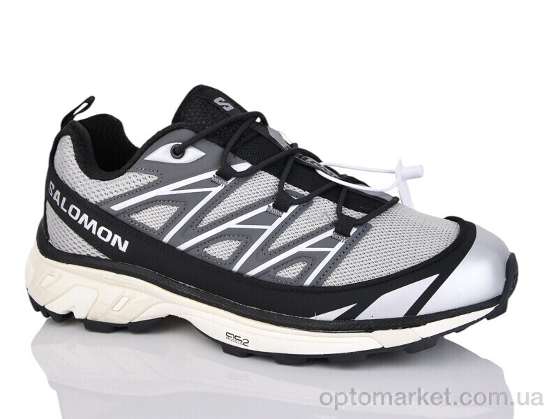 Купить Кросівки чоловічі 10-8 S.lomon сірий, фото 2