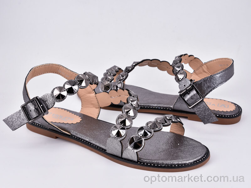 Купить Босоніжки жіночі 100-11 l.gun Violeta сірий, фото 1