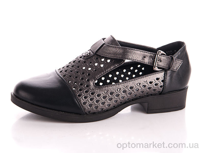 Купить Туфлі жіночі 100-2 Fuguiyun чорний, фото 1