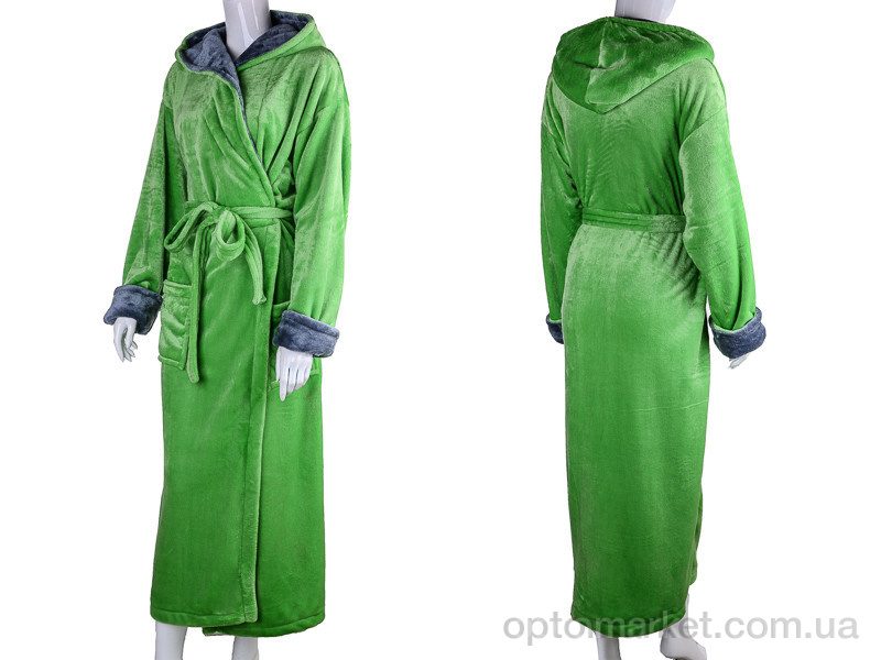 Купить Халат жіночі 100009 l.green Sharm зелений, фото 3