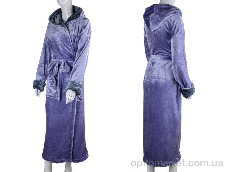 Купить Халат жіночі 100009 l.violet Sharm фіолетовий, фото 3