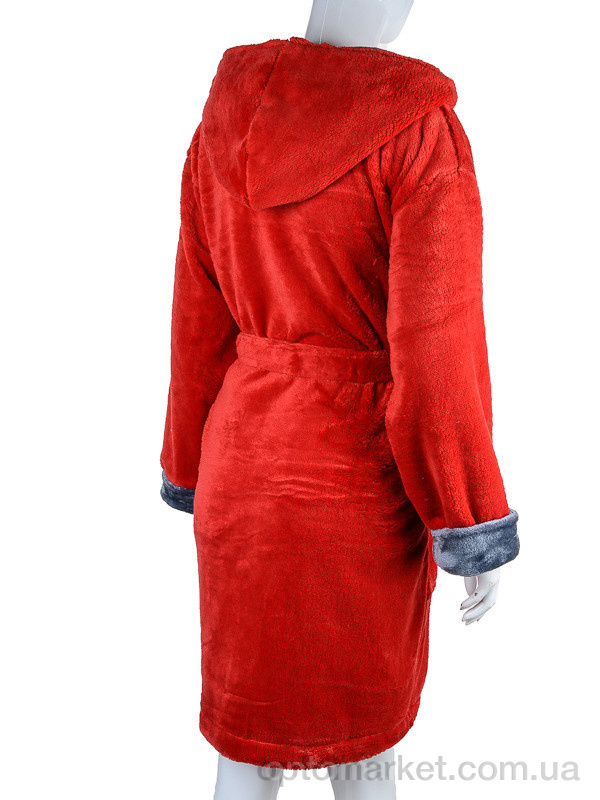 Купить Халат жіночі 100010 red Sharm червоний, фото 2