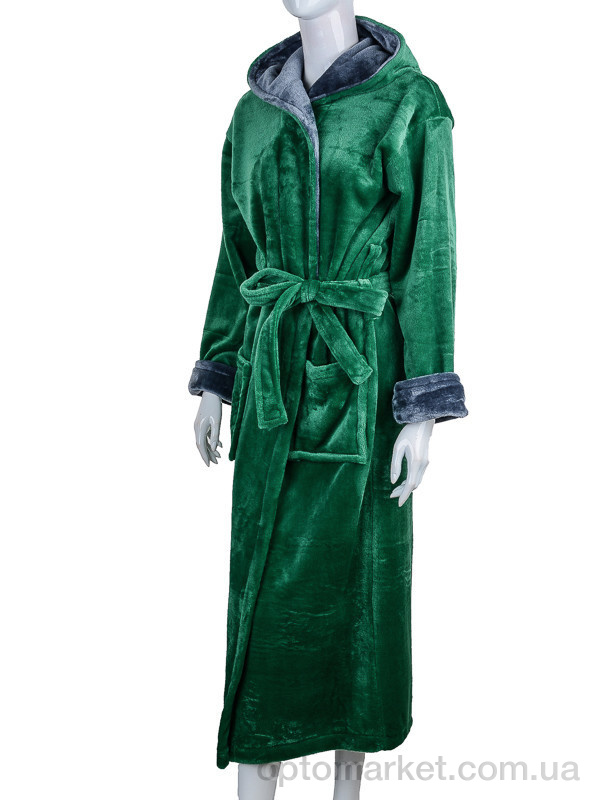 Купить Халат жіночі 100011 d.green Sharm зелений, фото 1