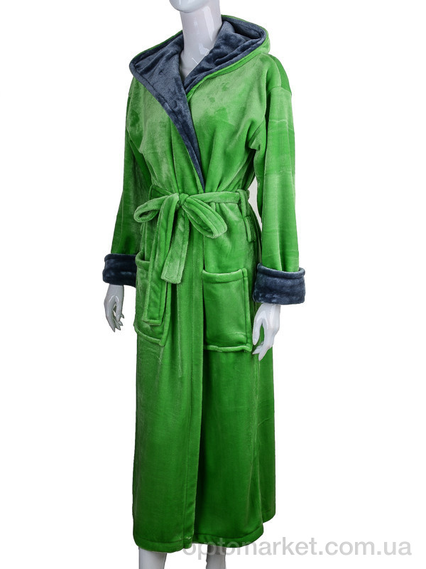Купить Халат жіночі 100011 l.green Sharm зелений, фото 1
