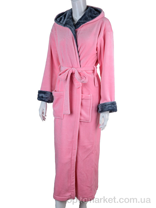 Купить Халат жіночі 100011 l.pink Sharm рожевий, фото 1