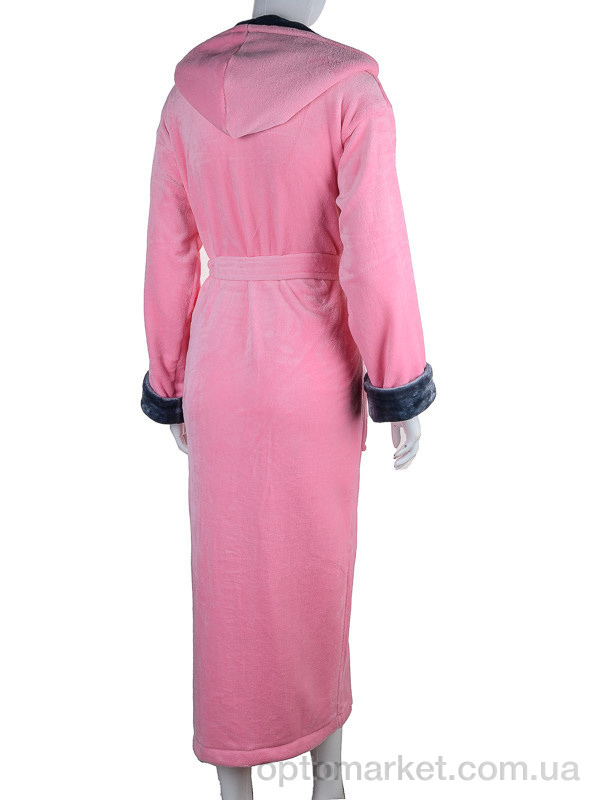 Купить Халат жіночі 100011 l.pink Sharm рожевий, фото 2