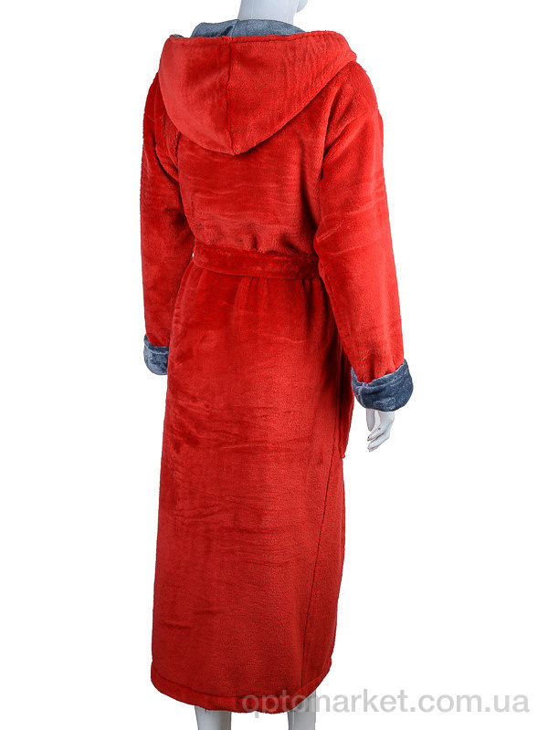 Купить Халат жіночі 100011 red Sharm червоний, фото 2