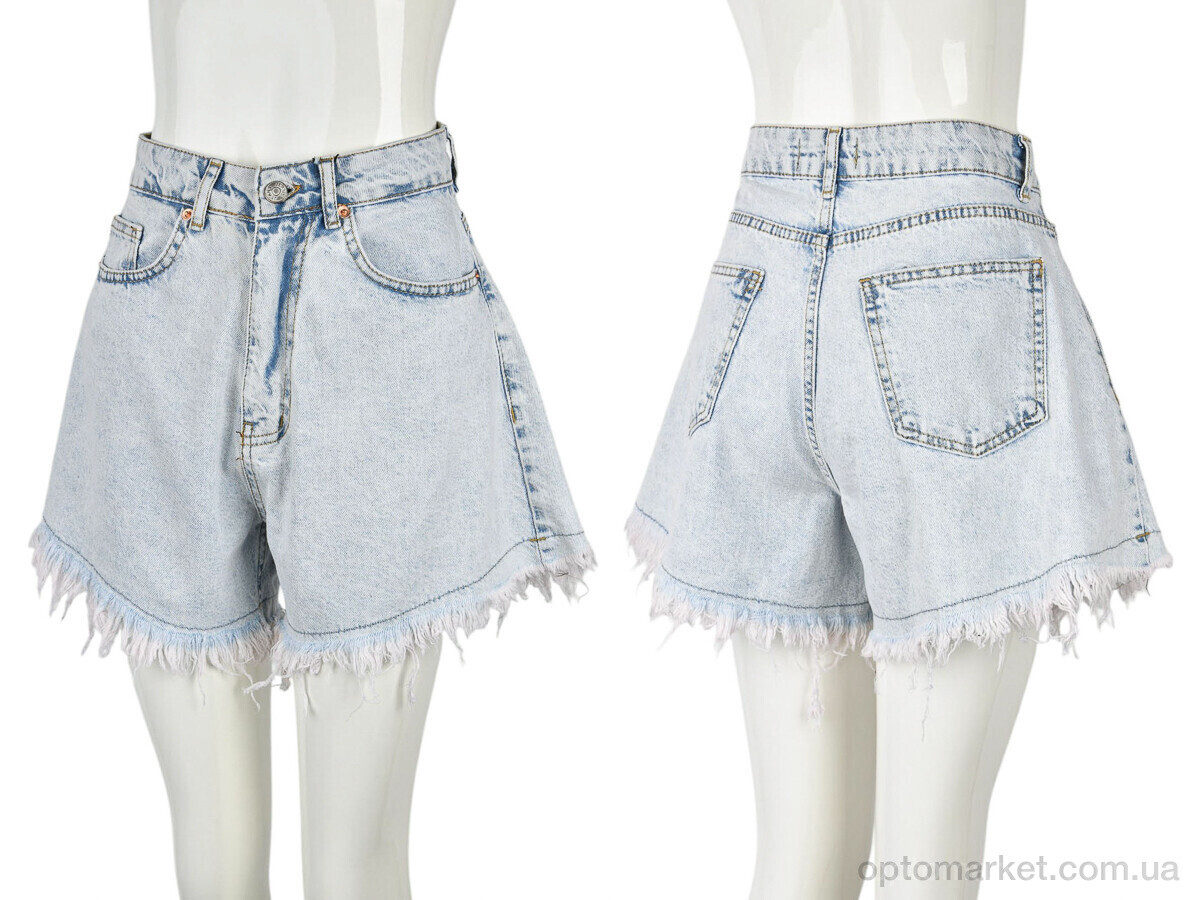 Купить Шорти жіночі 1001-01 l.blue Medusa блакитний, фото 3