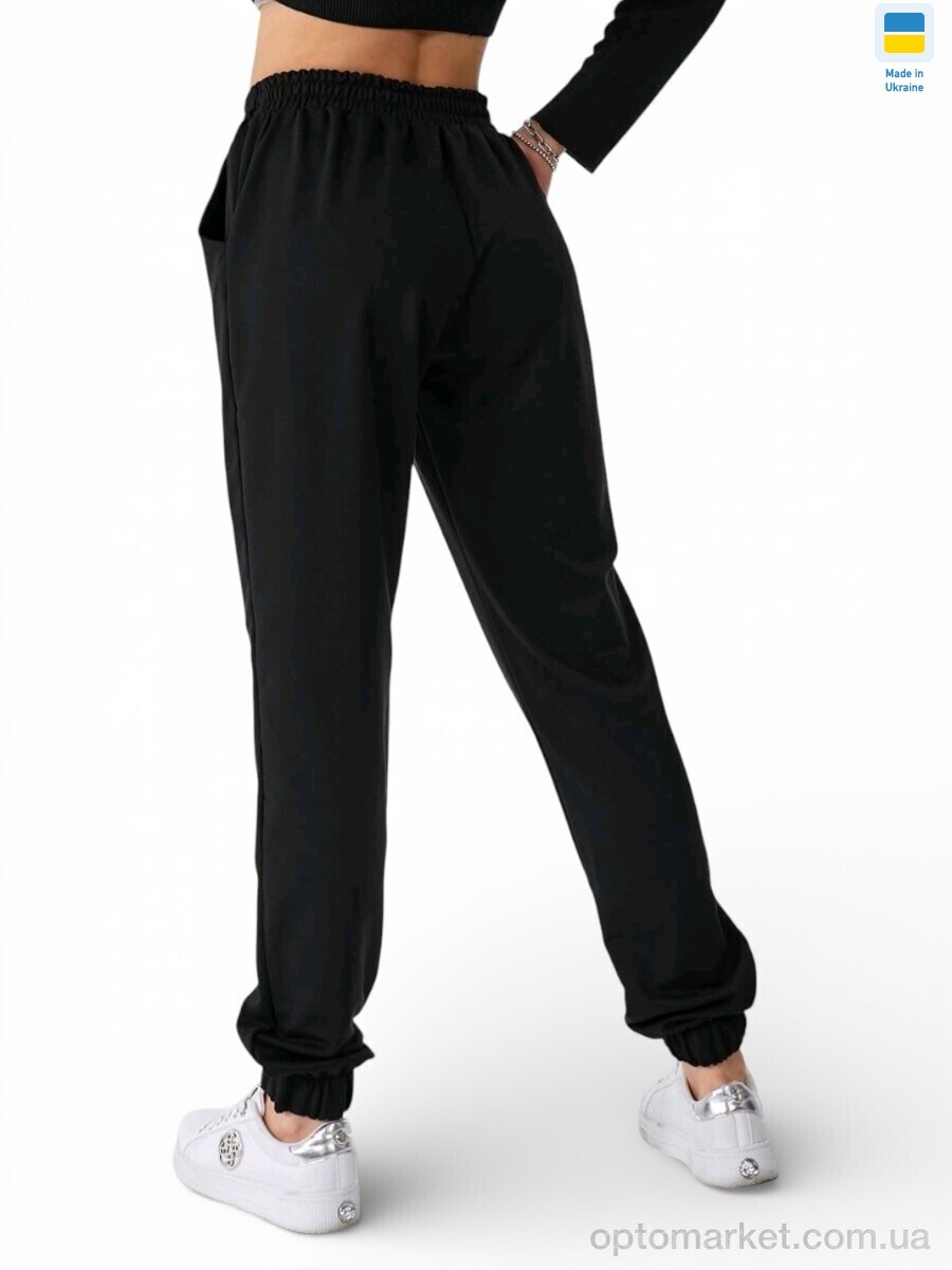 Купить Спортивні штаны жіночі 10023 чорний Sport style чорний, фото 1