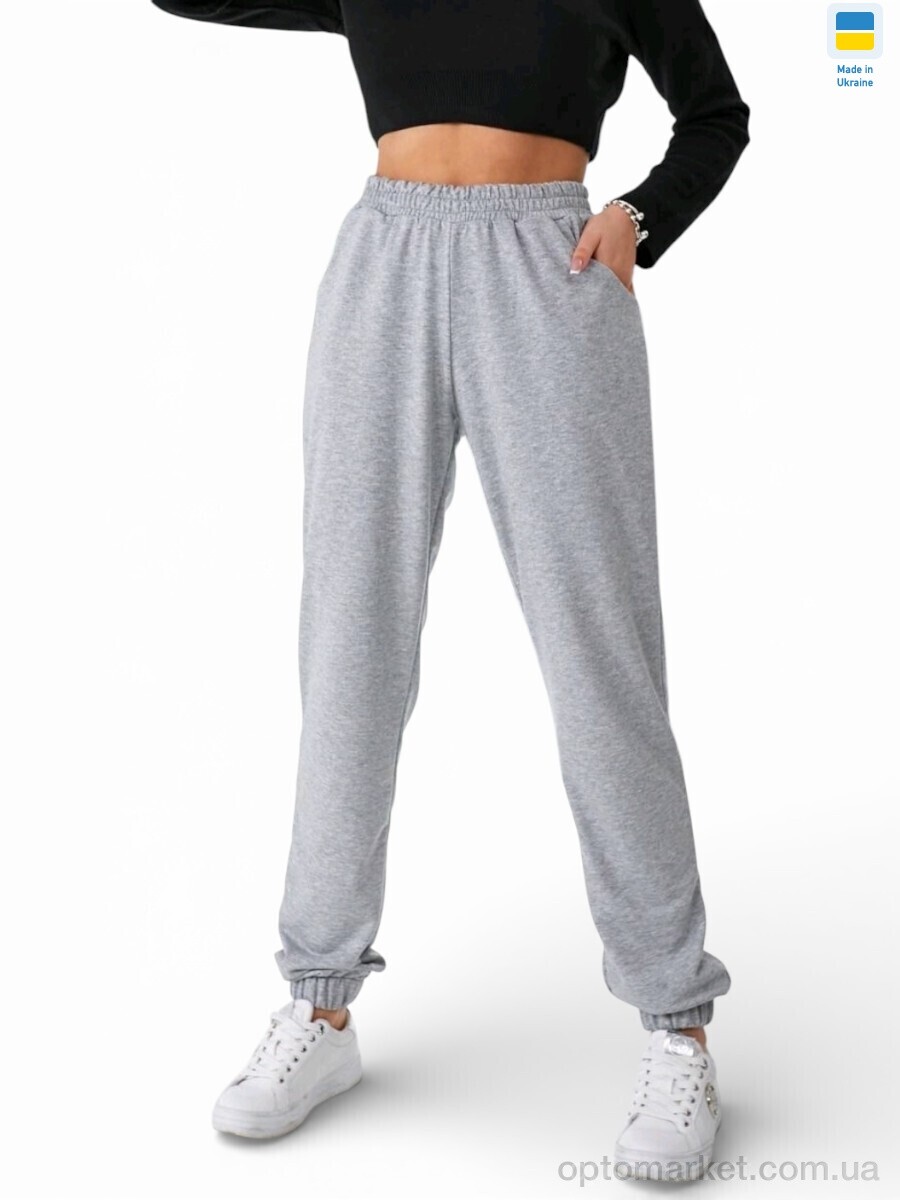 Купить Спортивні штаны жіночі 10023 св.сірий Sport style сірий, фото 1