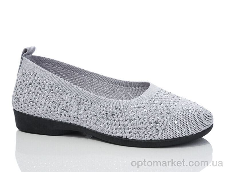 Купить Туфлі жіночі 1003-5 YUEMINGZHU сірий, фото 1