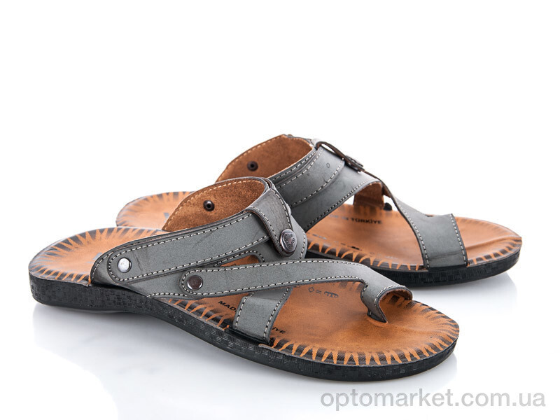 Купить Шльопанці чоловічі 1003 grey Vegas сірий, фото 1