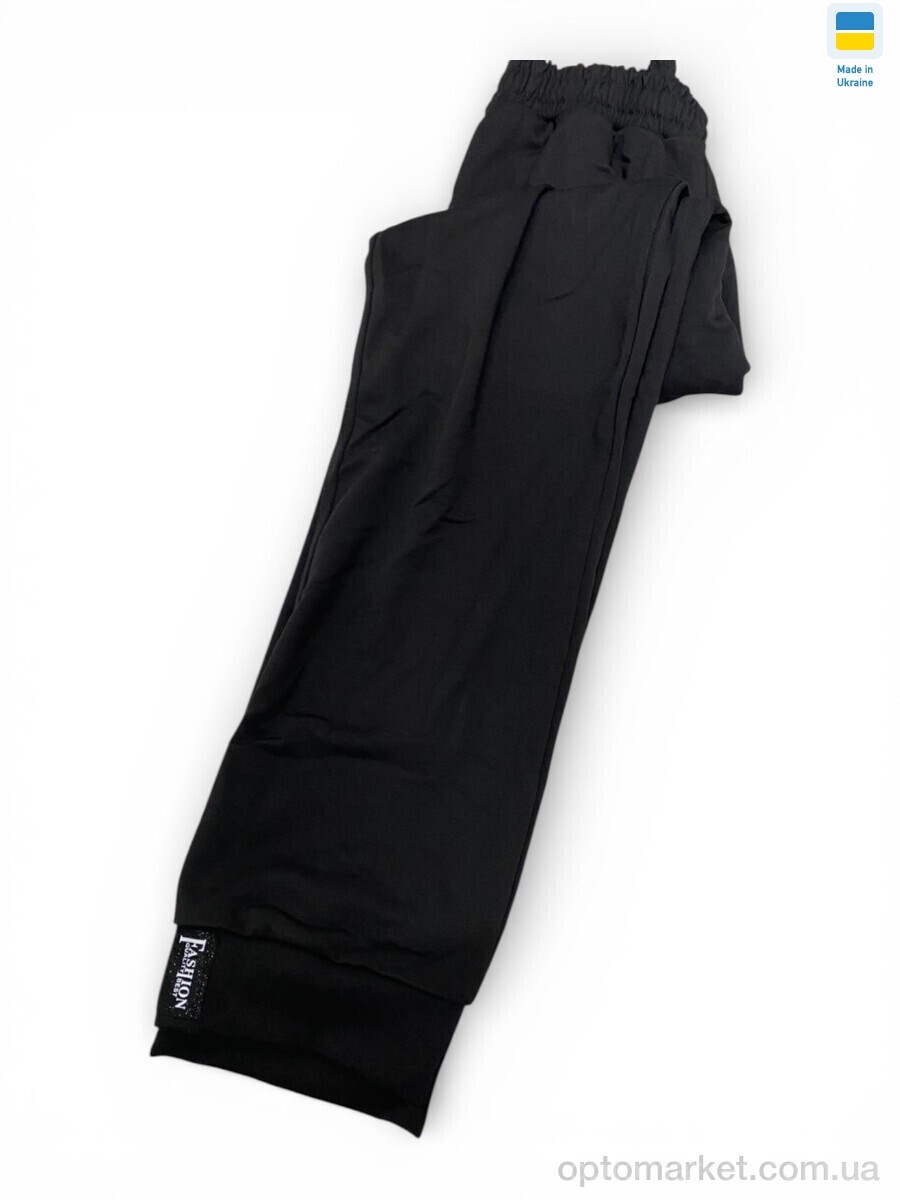 Купить Спортивні штаны жіночі 10030 чорний Sport style чорний, фото 1