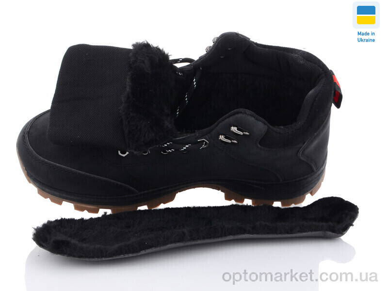 Купить Черевики чоловічі 10036-1 Swin чорний, фото 2