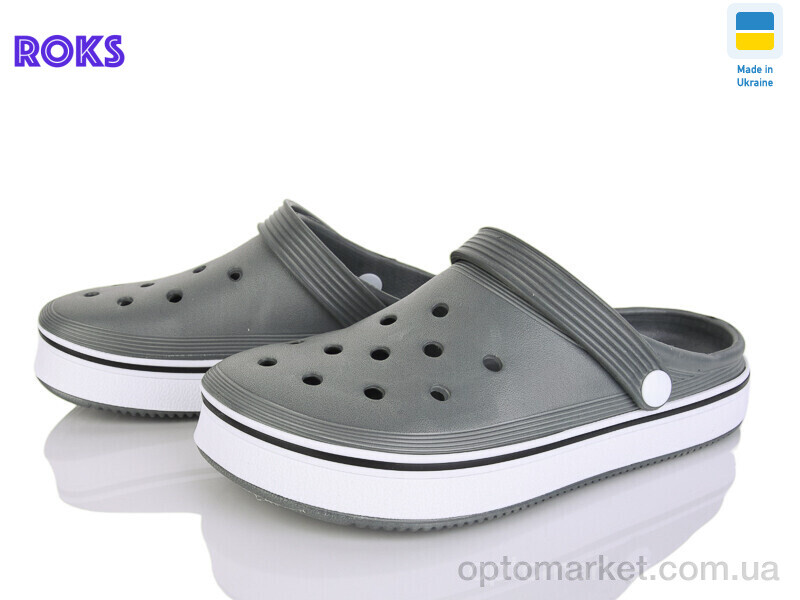 Купить Крокси унісекс 1004 сірий Verta сірий, фото 1