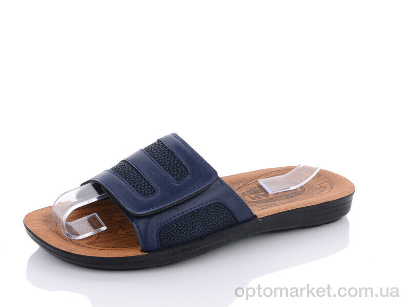 Купить Шльопанці чоловічі 1005Ш blue Oscar синій, фото 1