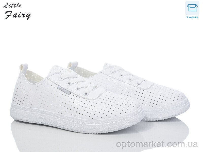 Купить Кросівки жіночі 1007-3 L.Fairy білий, фото 1