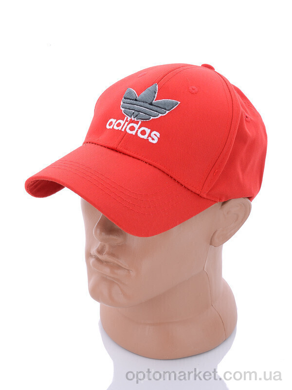 Купить Кепка чоловічі 1008-2 red A.idas червоний, фото 2