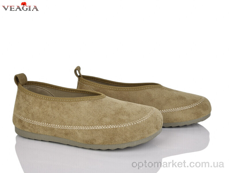 Купить Мокасини жіночі 10089-2 FAN коричневий, фото 1