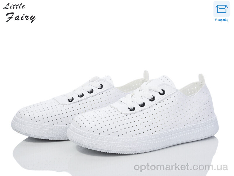 Купить Кросівки жіночі 1009-2 L.Fairy білий, фото 1