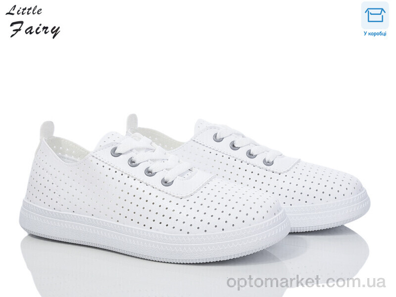 Купить Кросівки жіночі 1009-3 L.Fairy білий, фото 1