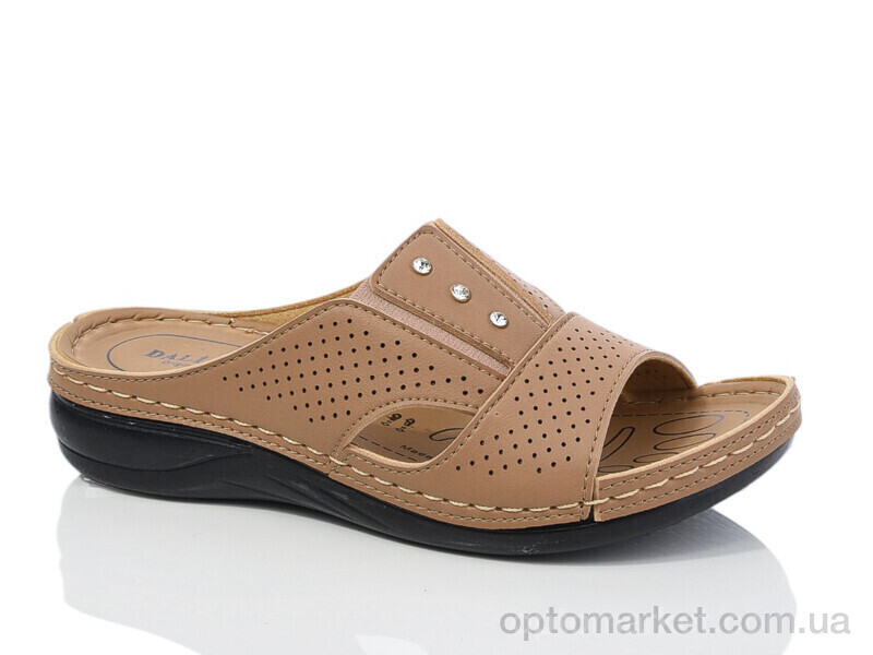 Купить Шльопанці жіночі 1009 коричневий Dali Moda коричневий, фото 1